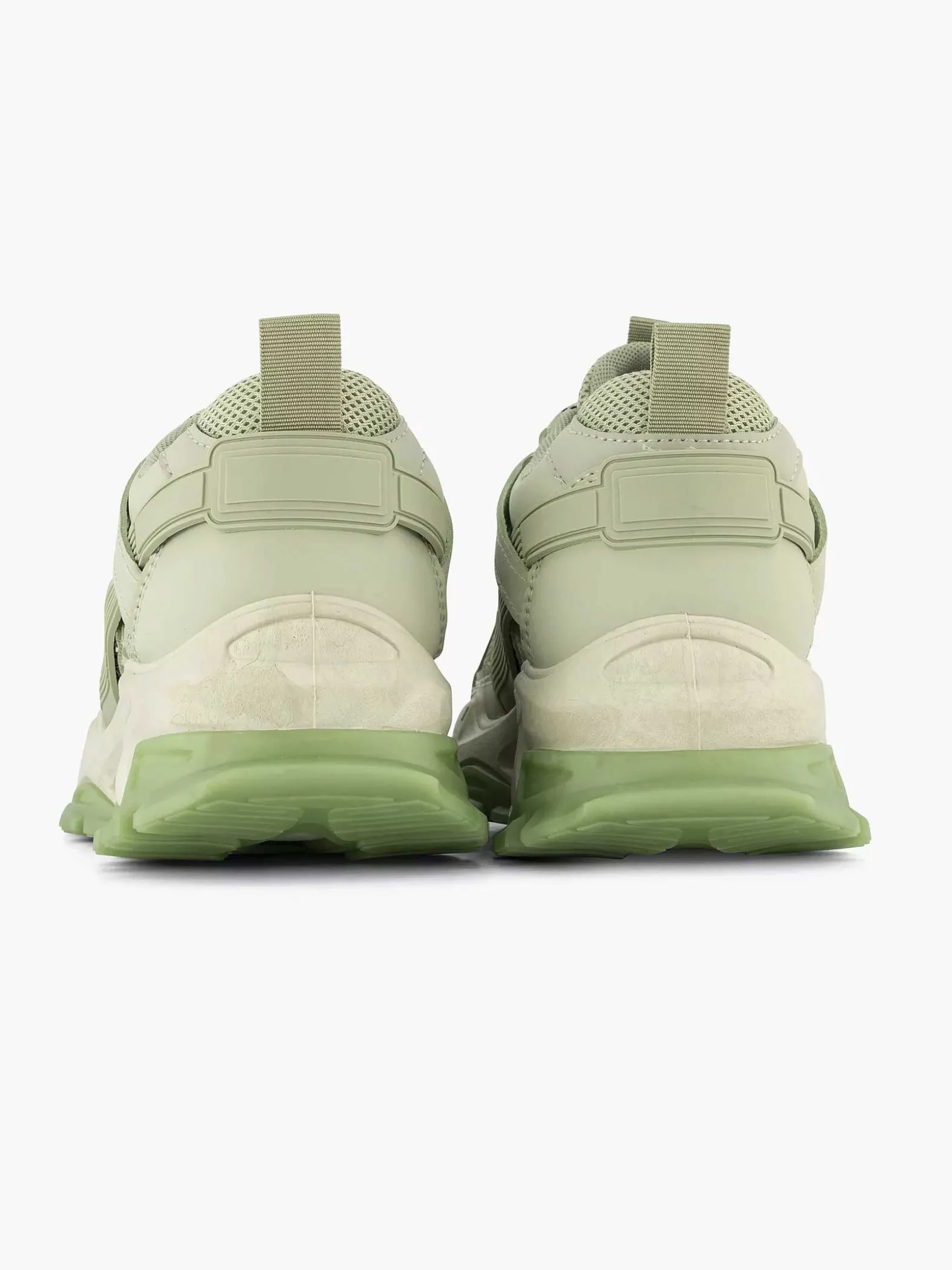 Oxmox Mintgroene Chunky Sneaker-Dames Sneakers