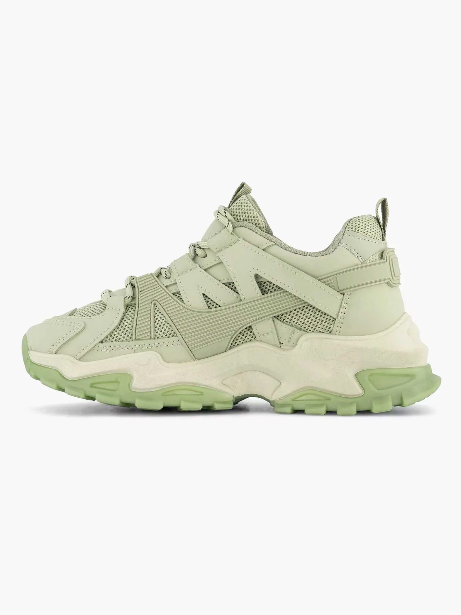 Oxmox Mintgroene Chunky Sneaker-Dames Sneakers