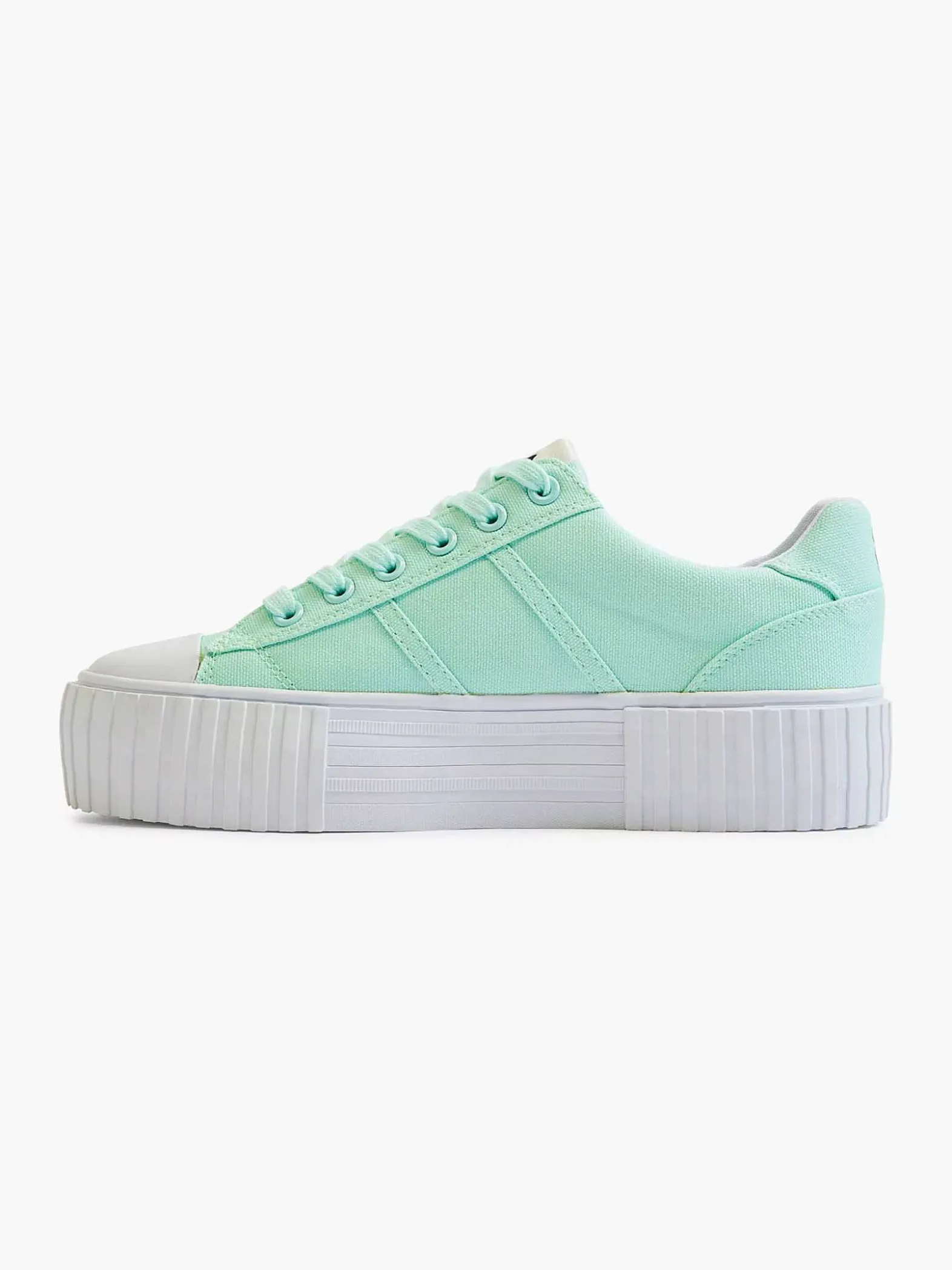 FILA Mintkleurige Canvas Sneaker Platform-Dames Sneakers