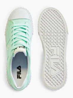 FILA Mintkleurige Canvas Sneaker Platform-Dames Sneakers