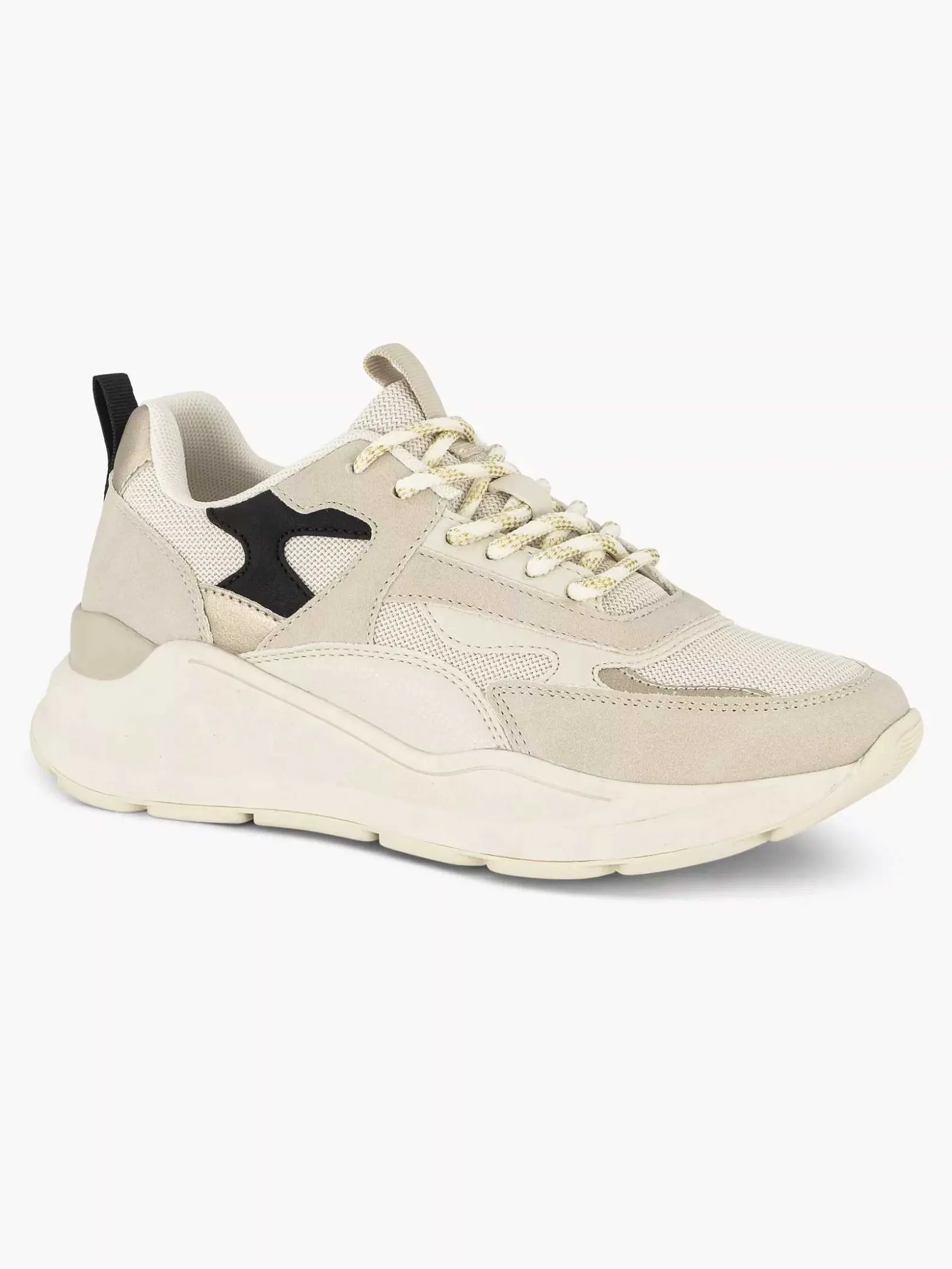 Oxmox Off White Chunky Sneaker-Dames Sneakers