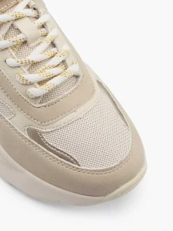 Oxmox Off White Chunky Sneaker-Dames Sneakers