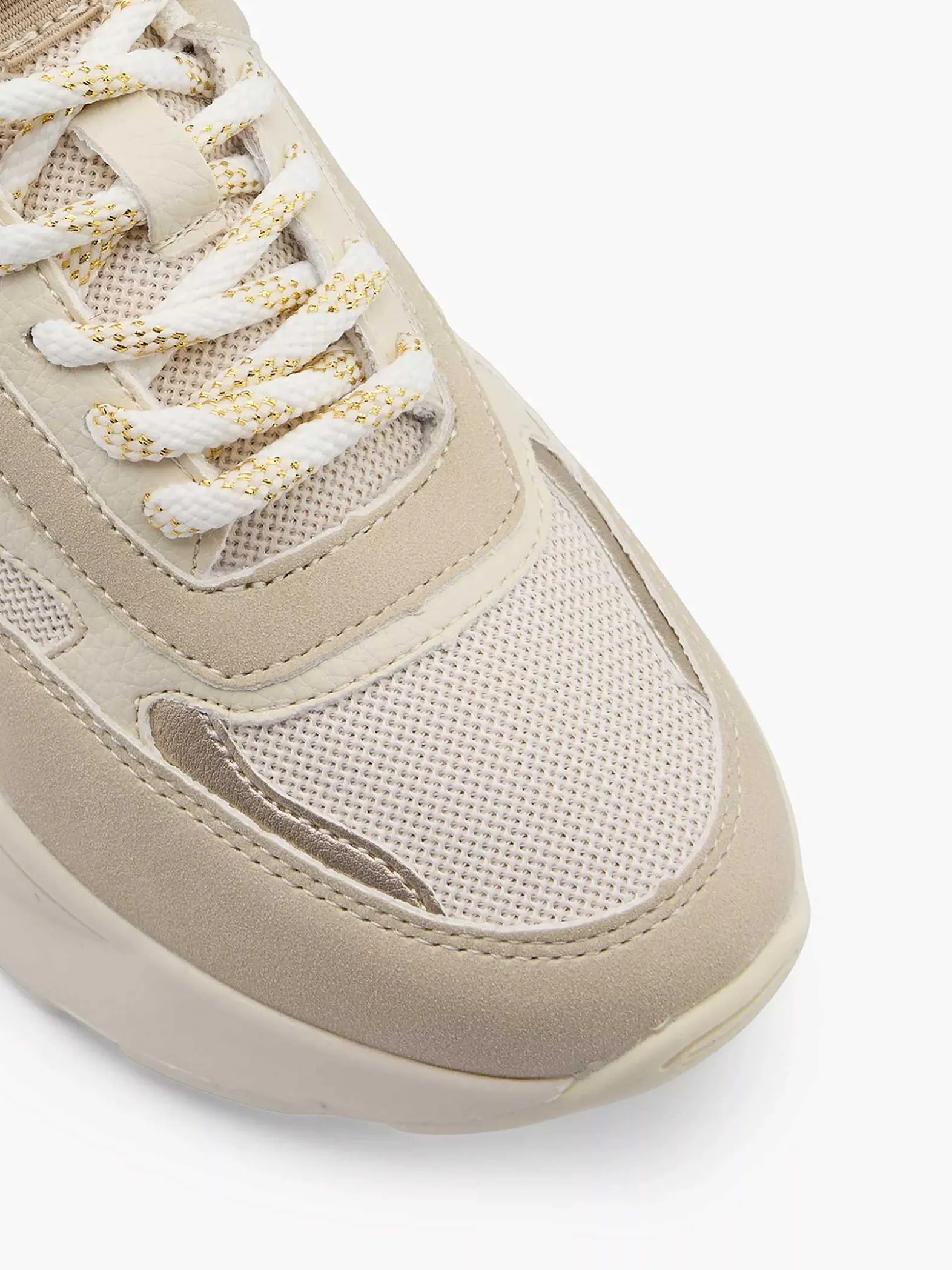 Oxmox Off White Chunky Sneaker-Dames Sneakers