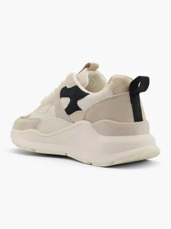 Oxmox Off White Chunky Sneaker-Dames Sneakers
