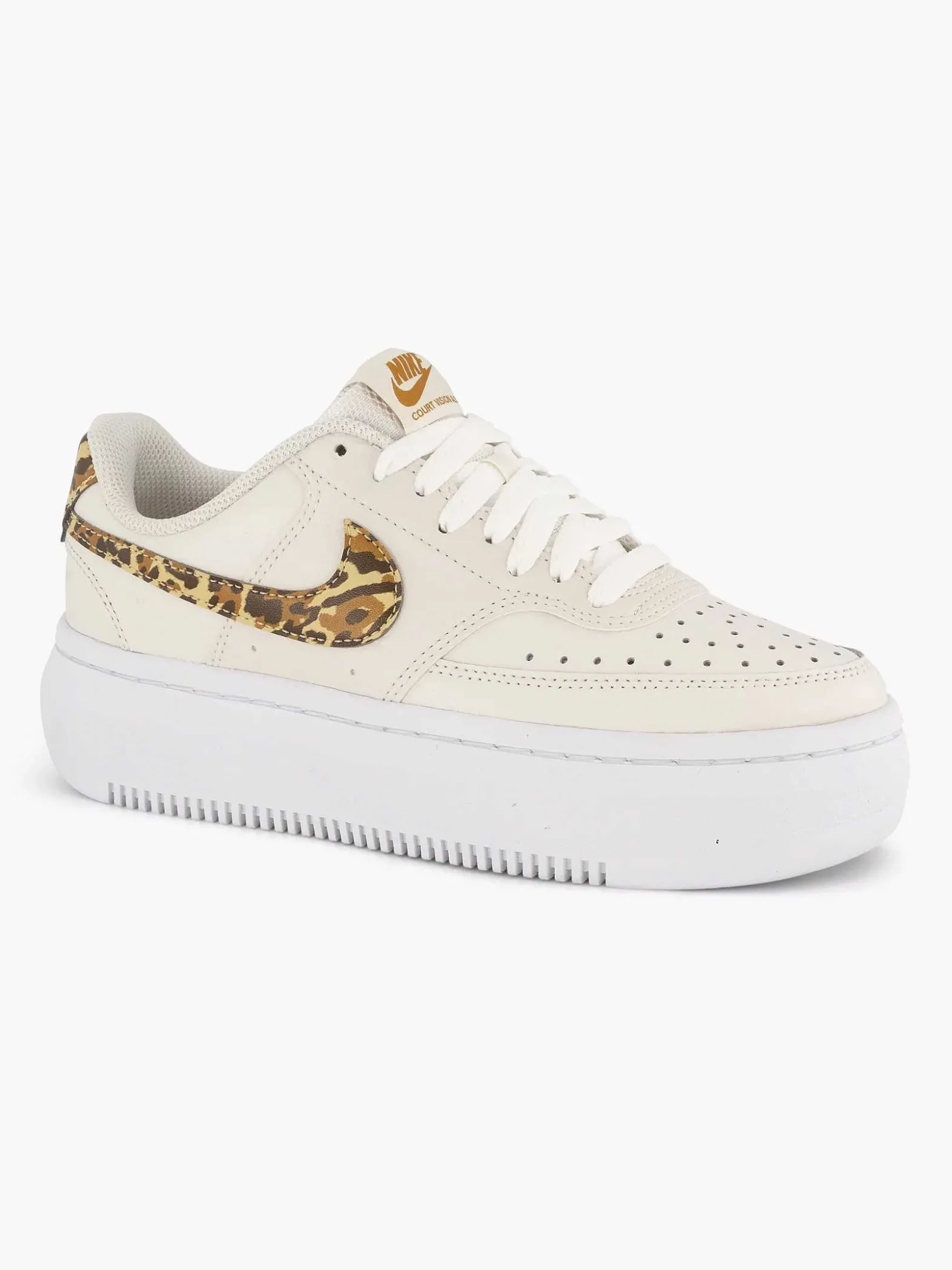 Nike Off White Court Vision Alta-Dames Sneakers