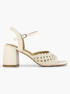 Graceland Off White Sandalette-Dames Sandalen