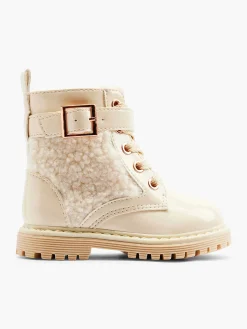 Graceland Off White Veterboot Teddy-Kinderen Jongensschoenen