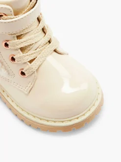 Graceland Off White Veterboot Teddy-Kinderen Jongensschoenen