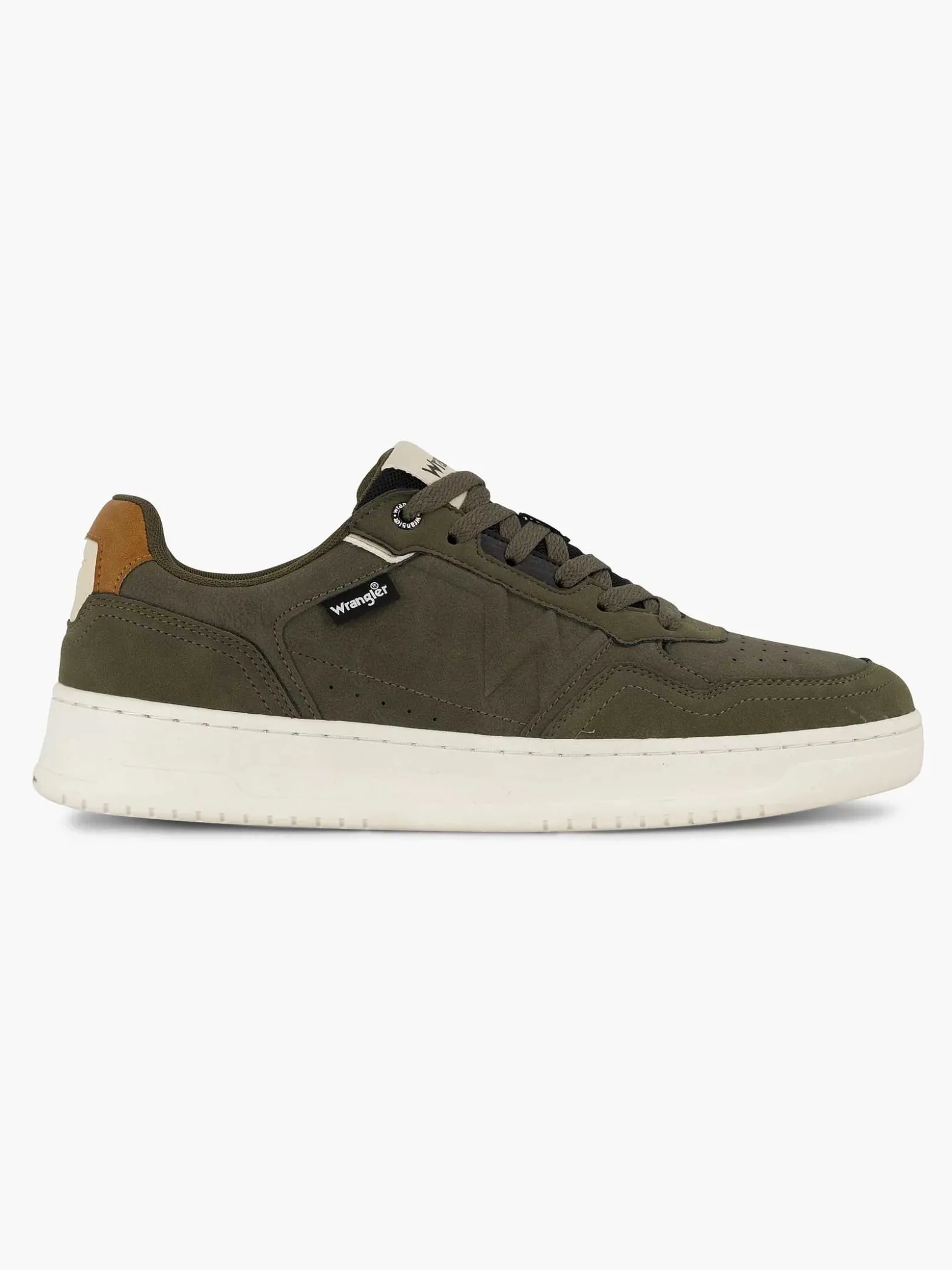 Wrangler Olijf Sneaker-Heren Sneakers