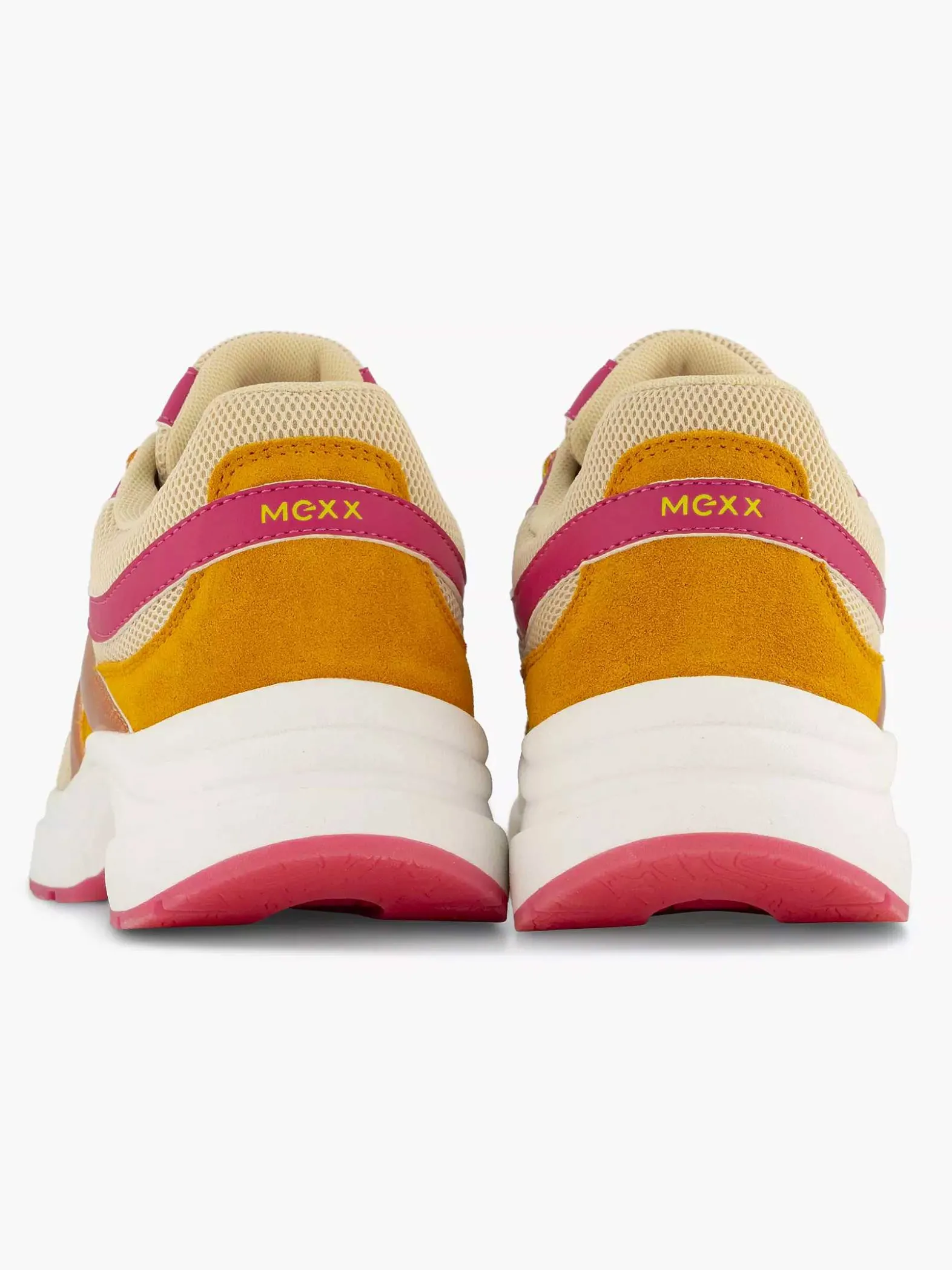 MEXX Oranje Sneaker-Dames Sneakers