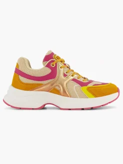 MEXX Oranje Sneaker-Dames Sneakers