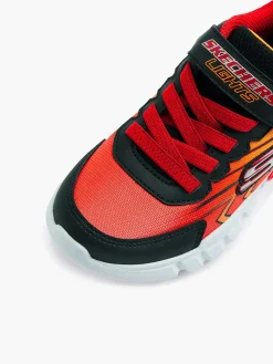 Skechers Oranje Sneaker Lichtjes-Kinderen Jongensschoenen