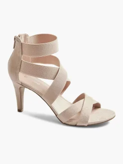 Graceland Oud Roze Sandalette-Dames Hoge Hakken