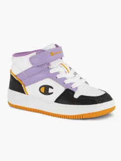 Champion Paarse Rebound 2.0 Mid G-Kinderen Jongensschoenen