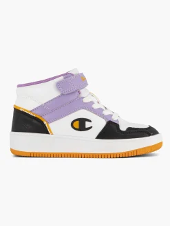 Champion Paarse Rebound 2.0 Mid G-Kinderen Jongensschoenen