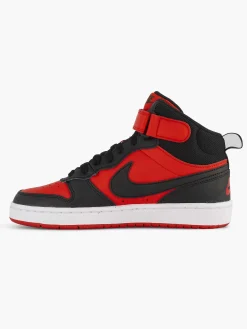 Nike Rode Court Borough Mid 2-Kinderen Jongensschoenen
