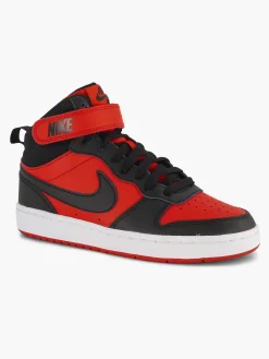 Nike Rode Court Borough Mid 2-Kinderen Jongensschoenen
