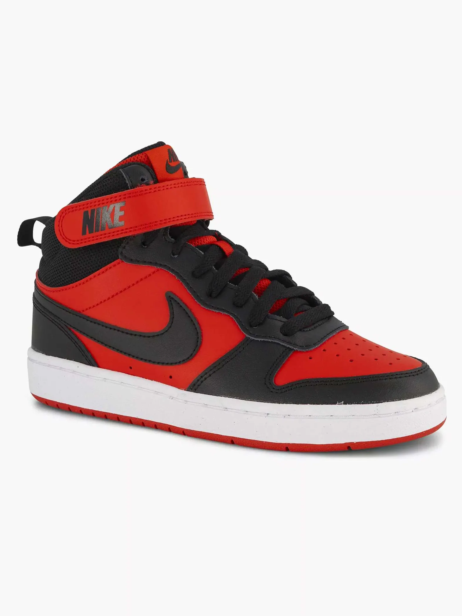 Nike Rode Court Borough Mid 2-Kinderen Jongensschoenen