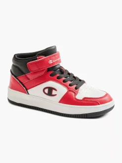 Champion Rode Midcut Shoe Rebound 2.0 Mid-Kinderen Jongensschoenen