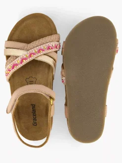 Graceland Rosegouden Sandaal-Kinderen Babyschoenen