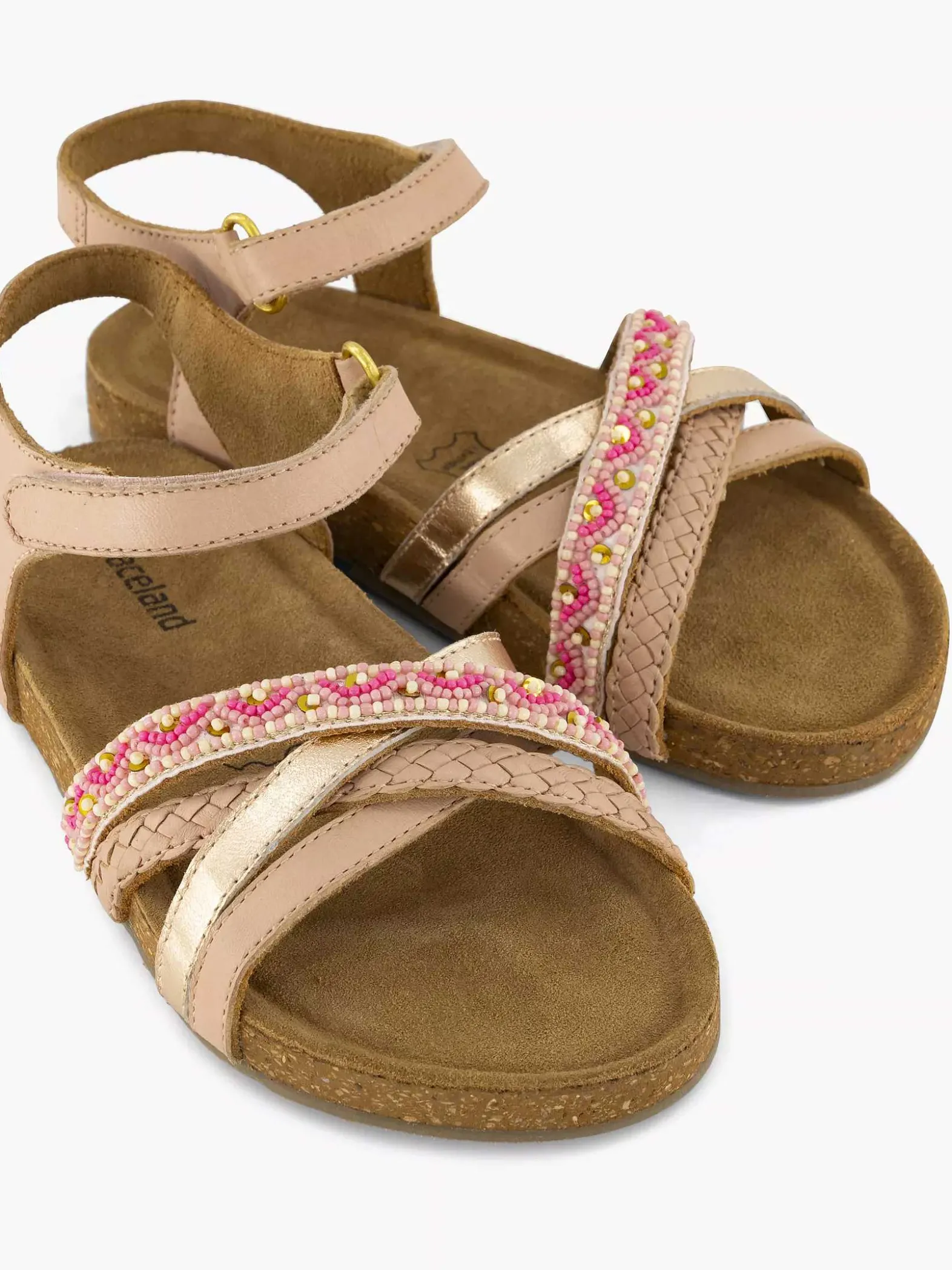 Graceland Rosegouden Sandaal-Kinderen Babyschoenen
