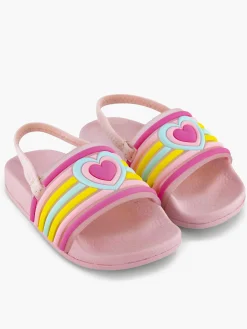 Blue Fin Roze Badslipper-Kinderen Babyschoenen