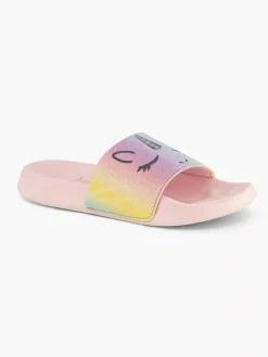Blue Fin Roze Badslipper Unicorn-Kinderen Jongensschoenen