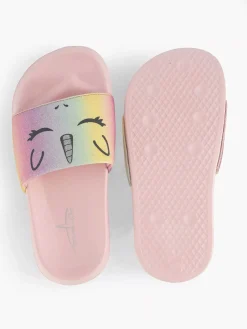Blue Fin Roze Badslipper Unicorn-Kinderen Jongensschoenen