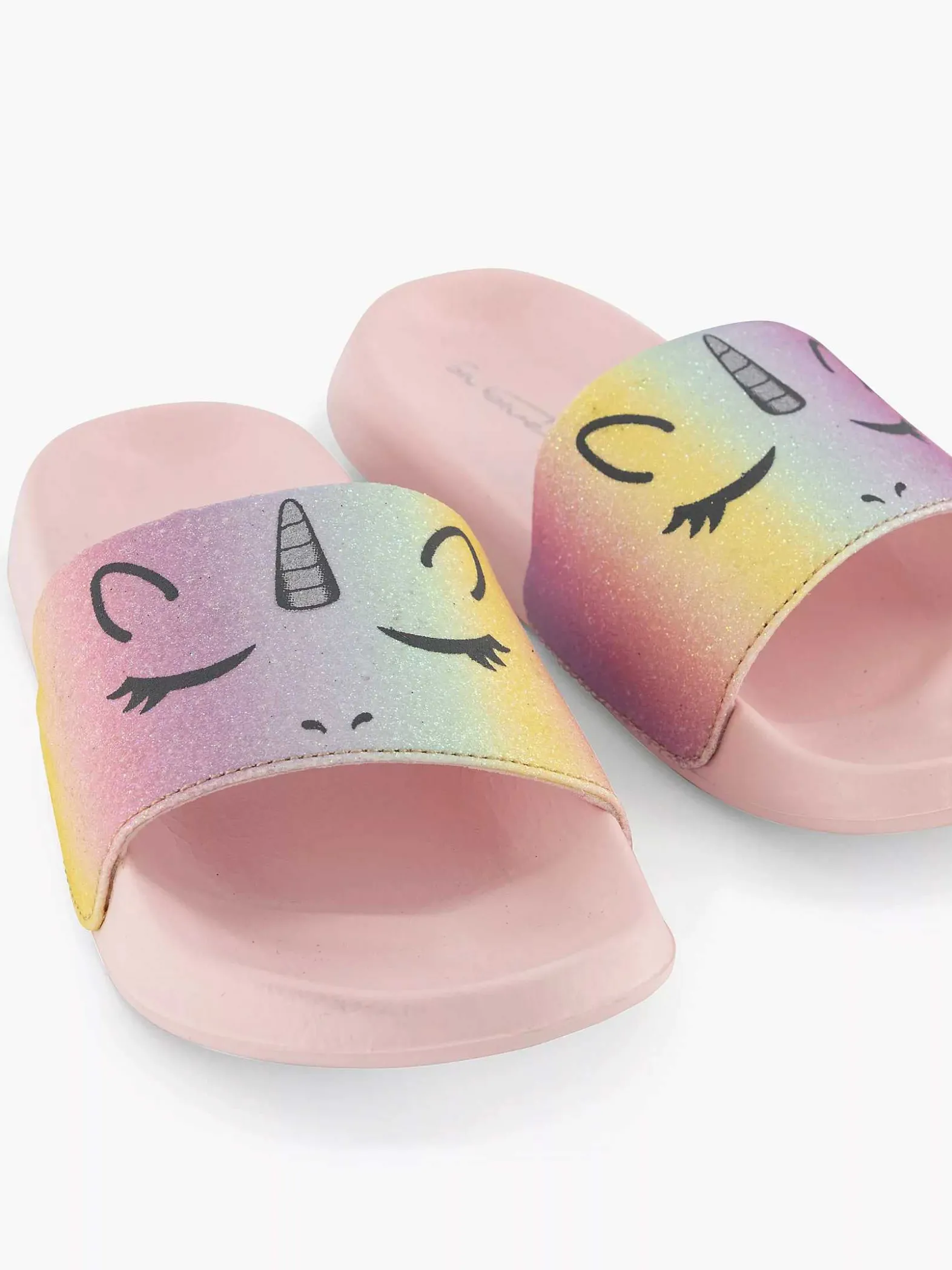 Blue Fin Roze Badslipper Unicorn-Kinderen Jongensschoenen