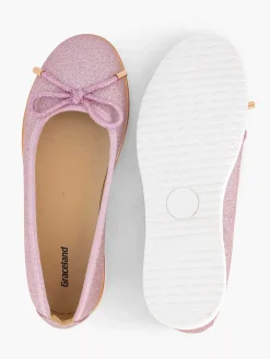 Graceland Roze Ballerina Sierstrik-Kinderen Jongensschoenen