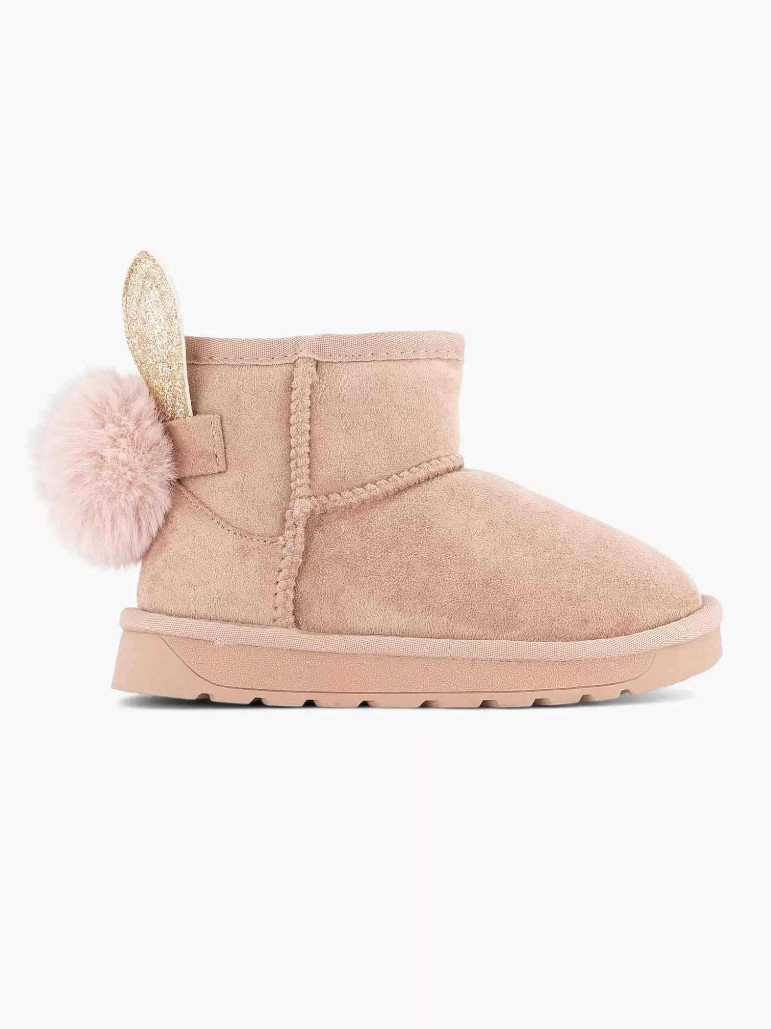 Graceland Roze Boot Gevoerd Konijn-Kinderen Jongensschoenen