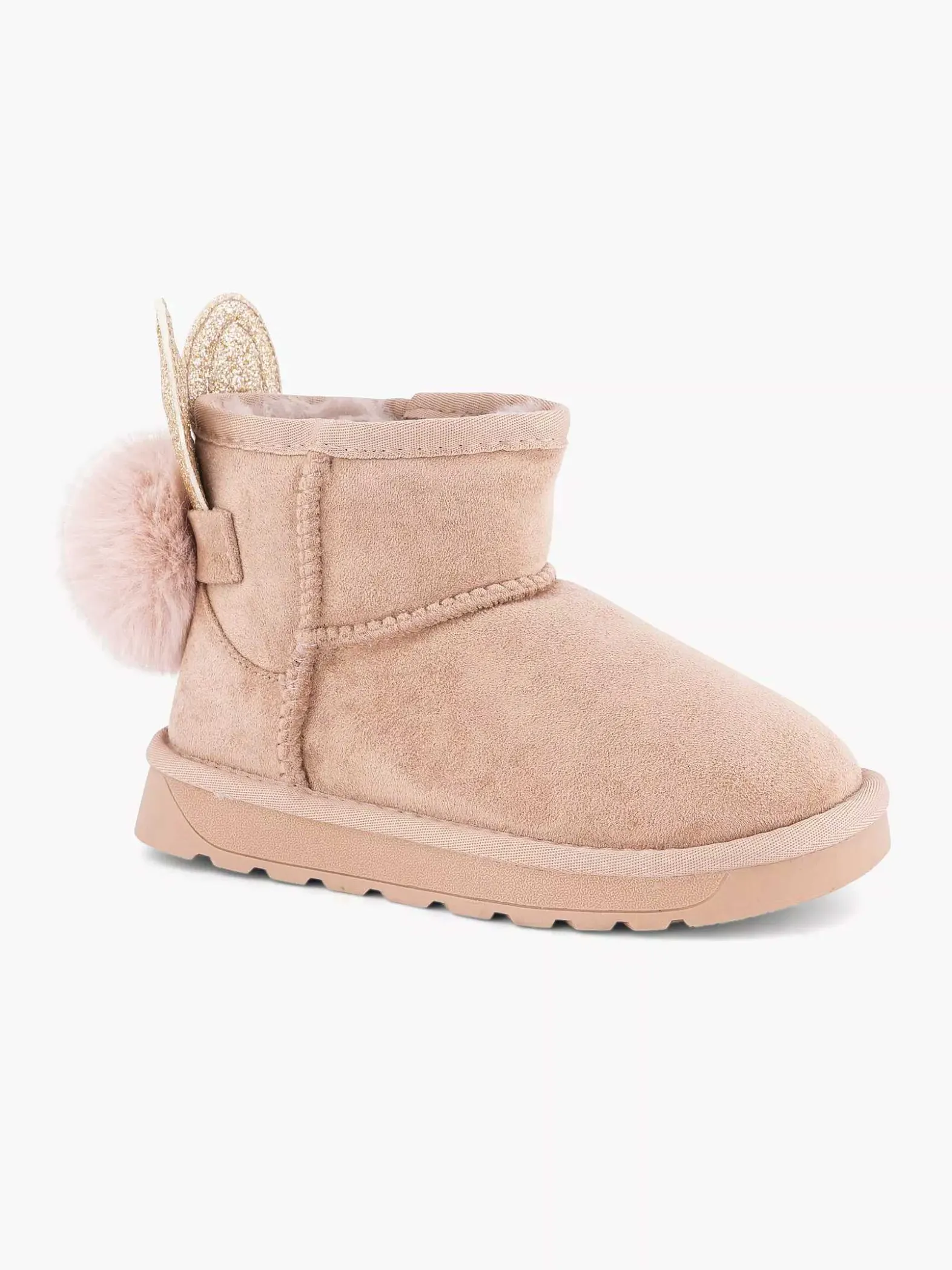 Graceland Roze Boot Gevoerd Konijn-Kinderen Jongensschoenen