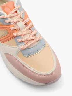 Oxmox Roze Chunky Sneaker-Dames Sneakers