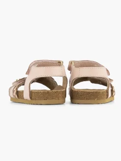 Limelight girl Roze Leren Sandal Klittenband-Kinderen Jongensschoenen