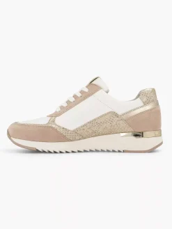 Medicus Roze Leren Sneaker-Dames Comfort Schoenen
