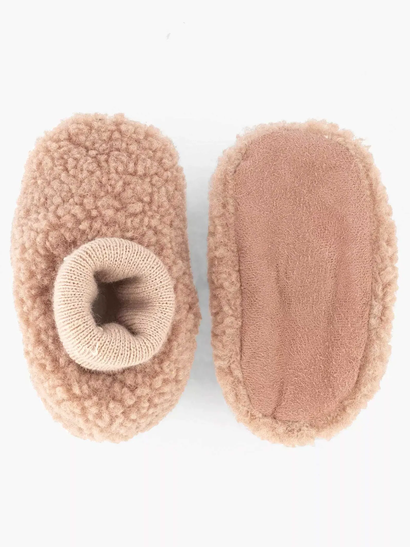 vanHaren Roze Pantoffel Teddy-Kinderen Jongensschoenen