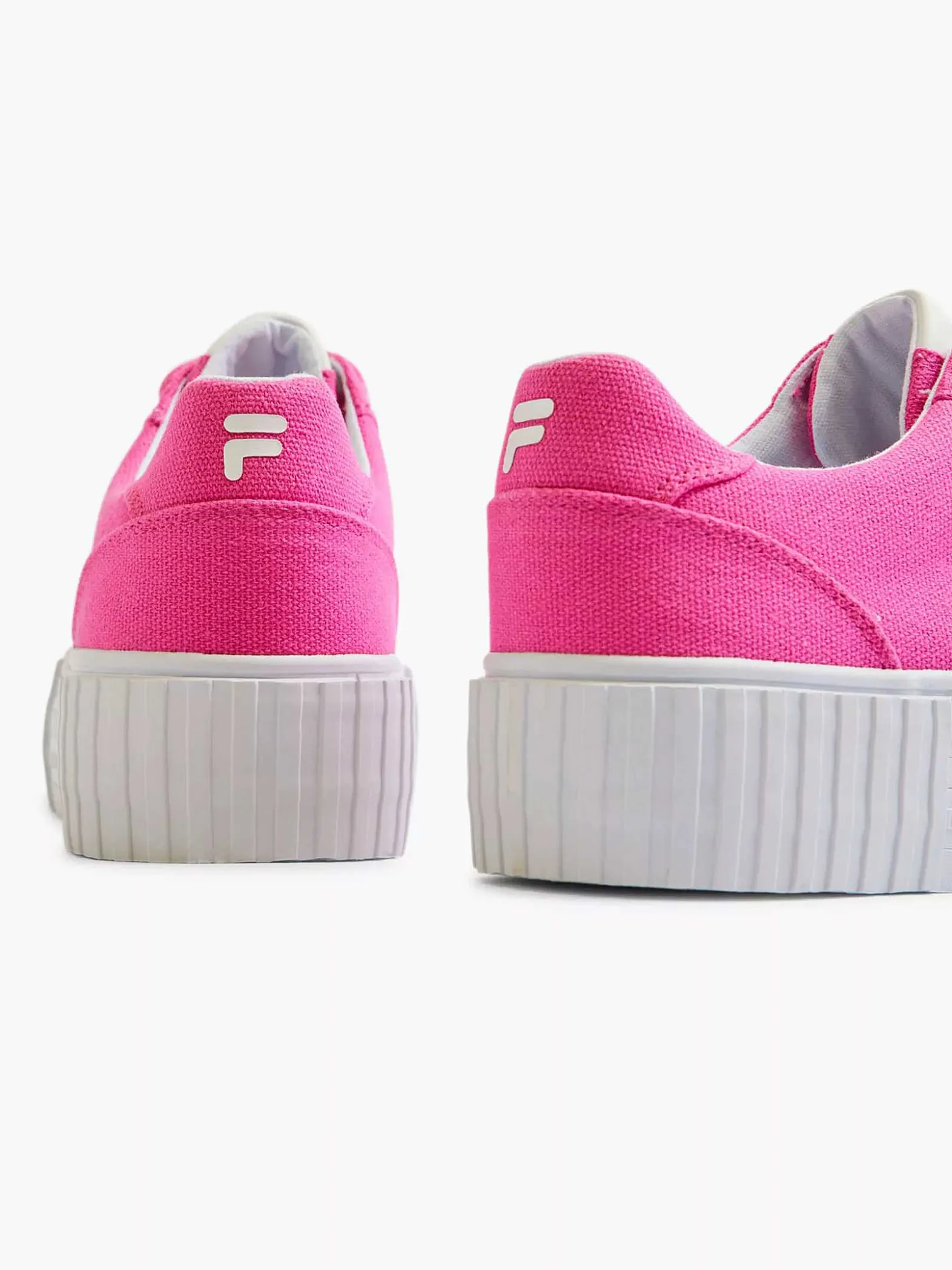FILA Roze Platform Canvas Sneaker-Dames Sneakers