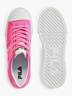 FILA Roze Platform Canvas Sneaker-Dames Sneakers