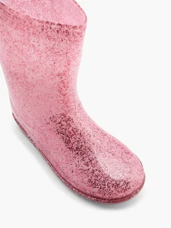 Landrover Roze Regenlaars Glitters-Kinderen Jongensschoenen
