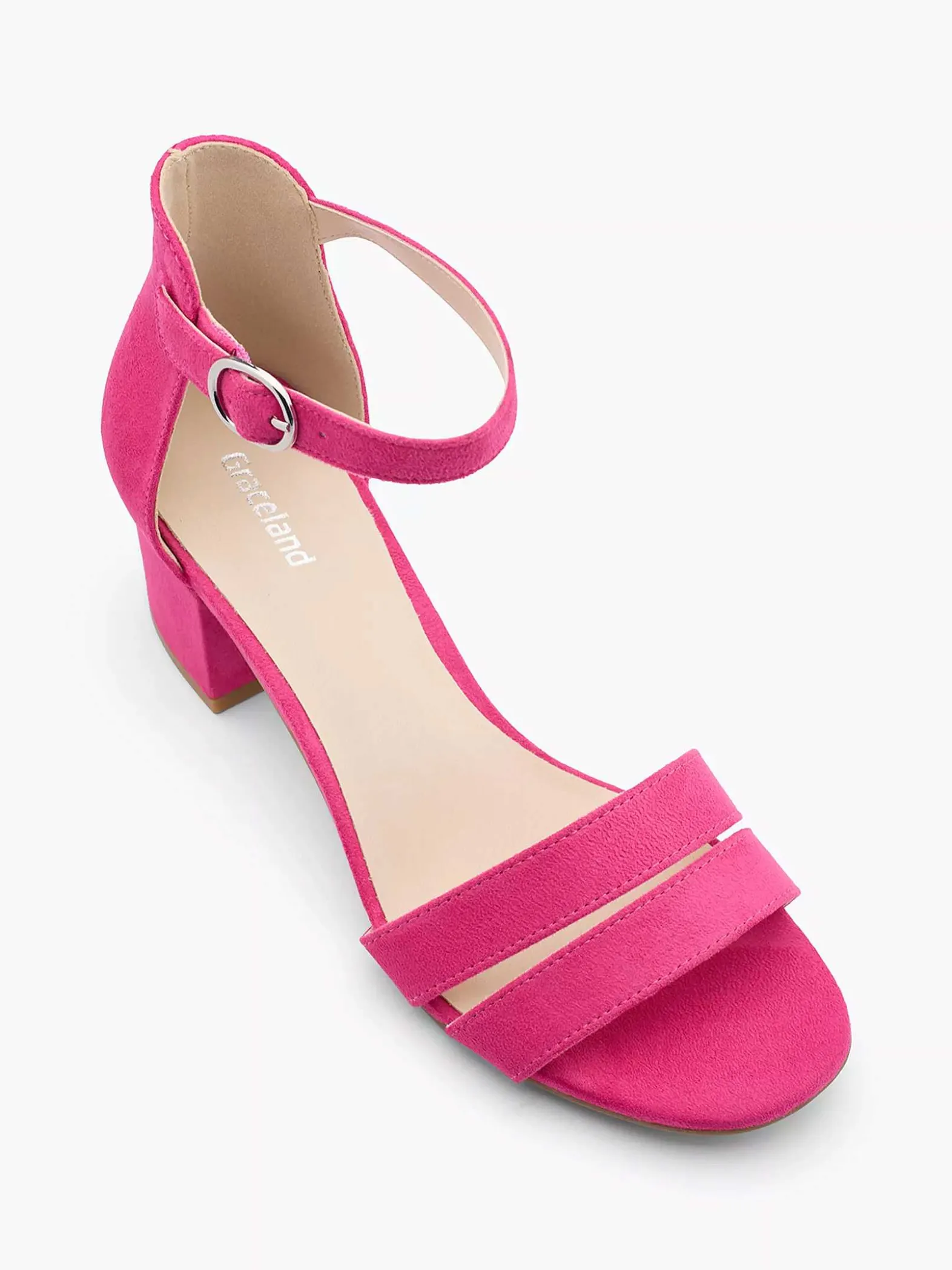 Graceland Roze Sandalette-Dames Sandalen