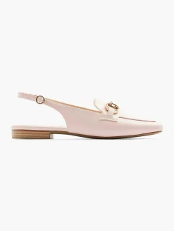 Graceland Roze Slingback Sierketting-Dames Pumps