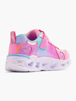 Skechers Roze Sneaker Lichtjes-Kinderen Jongensschoenen