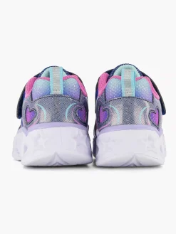 Skechers Roze Sneaker Lichtjes-Kinderen Babyschoenen