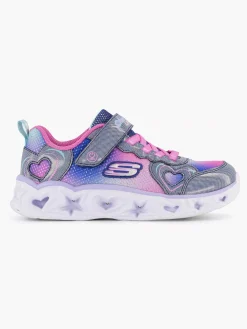 Skechers Roze Sneaker Lichtjes-Kinderen Babyschoenen