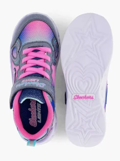 Skechers Roze Sneaker Lichtjes-Kinderen Babyschoenen