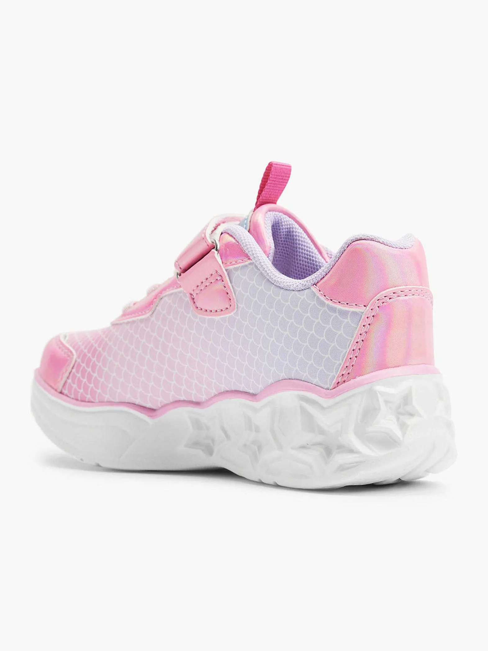Graceland Roze Sneaker Met Lichtjes Zeemeermin-Kinderen Jongensschoenen