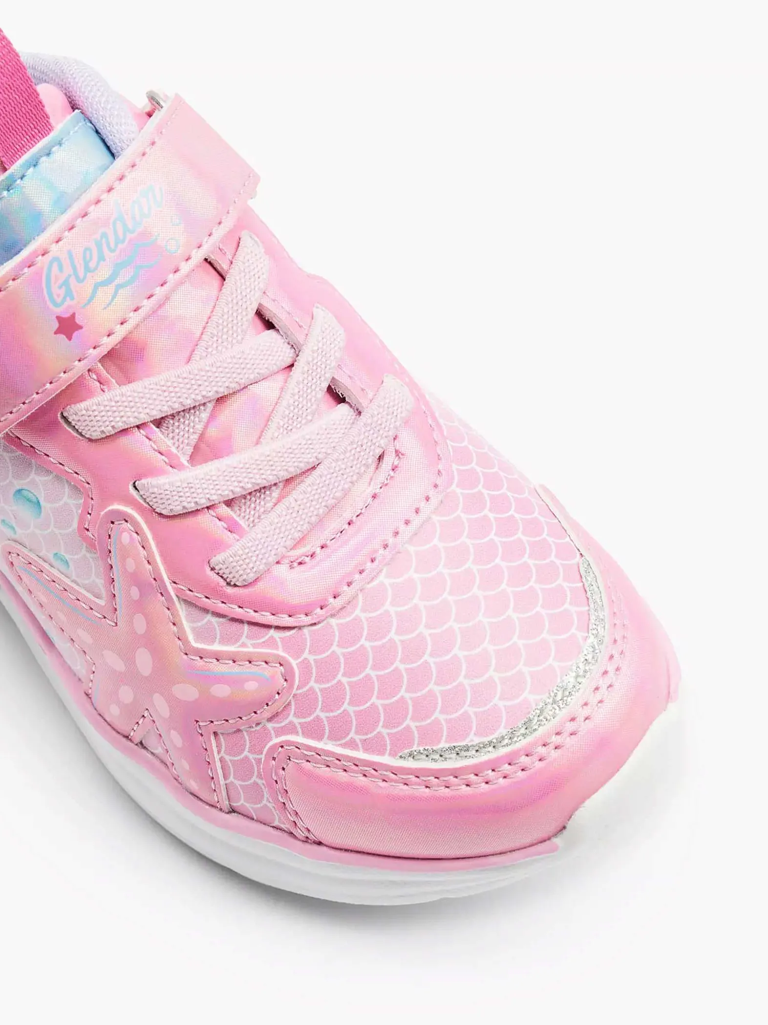 Graceland Roze Sneaker Met Lichtjes Zeemeermin-Kinderen Jongensschoenen
