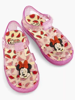 Minnie Mouse Roze Waterschoen Riempje-Kinderen Babyschoenen