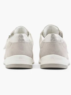 Medicus Taupe Leren Sneaker-Dames Comfort Schoenen