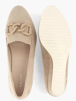 Graceland Taupe Pump Sleehak-Dames Pumps